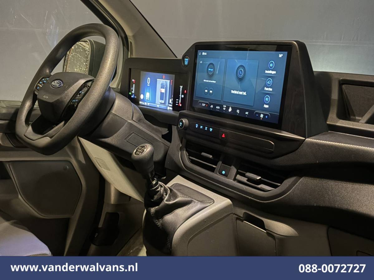 Ford Transit Custom Ford Transit Custom 2.0 TDCI 136pk L2H1 Euro6 Airco | Camera | LED | Apple Carplay | Cruisecontrol Android Auto, Verwarmde Voorruit, Parkeersensoren, Bijrijdersbank, 2740kg trekvermogen