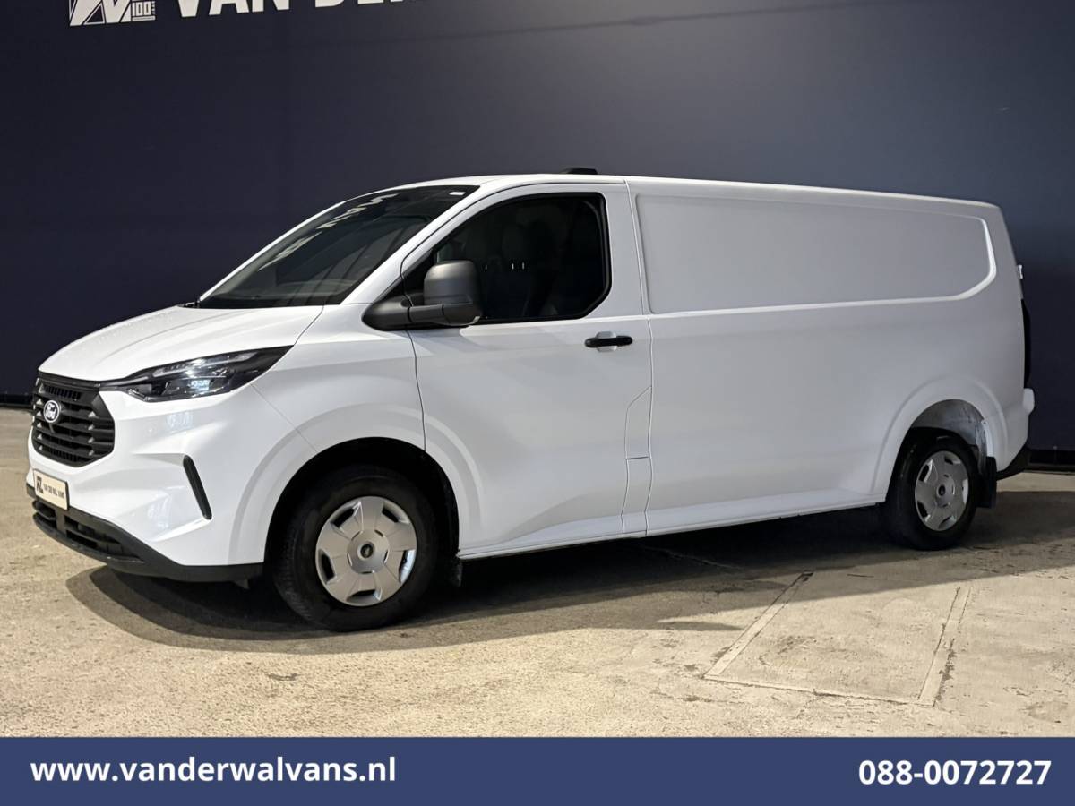 Ford Transit Custom Ford Transit Custom 2.0 TDCI 136pk L2H1 Euro6 Airco | Camera | LED | Apple Carplay | Cruisecontrol Android Auto, Verwarmde Voorruit, Parkeersensoren, Bijrijdersbank, 2740kg trekvermogen