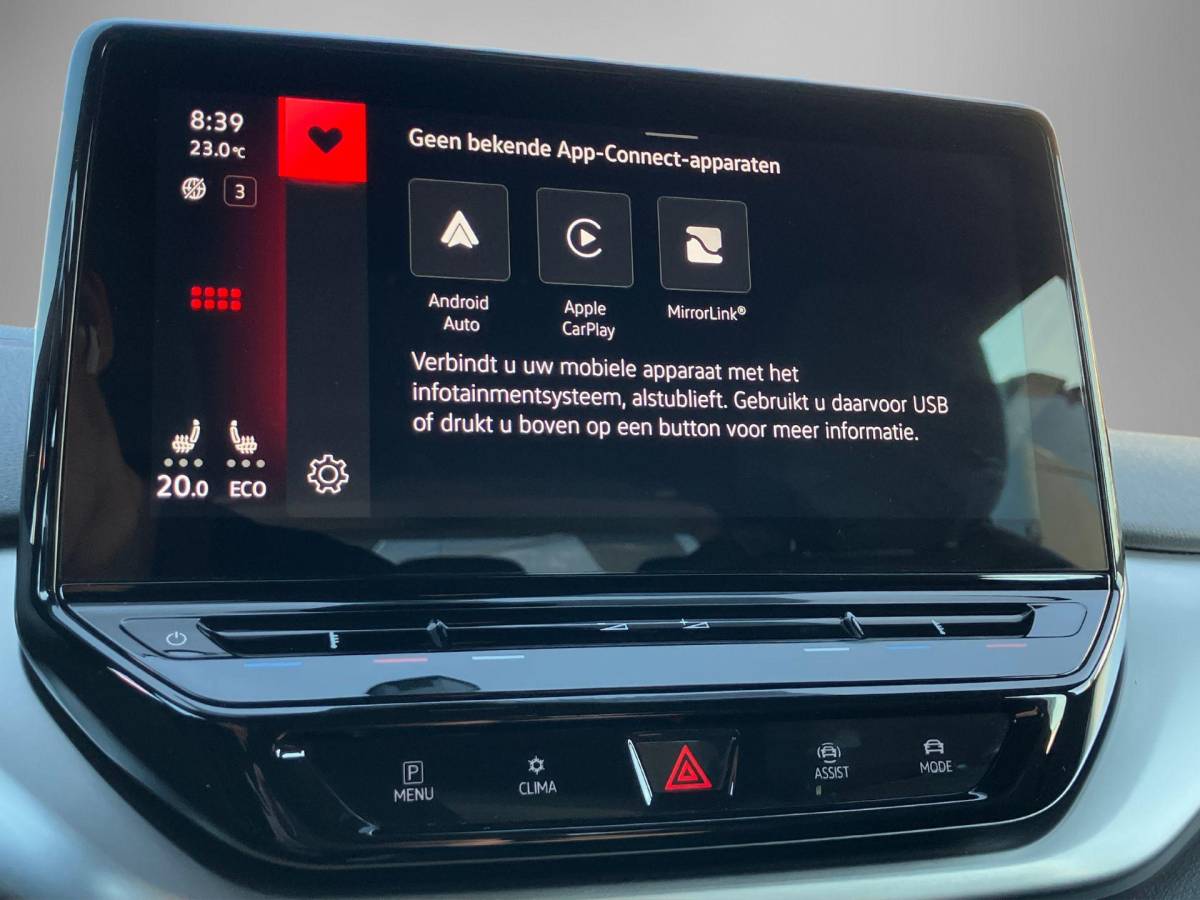 Volkswagen ID.4 Volkswagen ID.4 Pro 77 kWh 204PK · SOH 94,2% · Warmtepomp · Navigatie · Camera + parkeersensoren · Stoelverwarming · Keyless ·