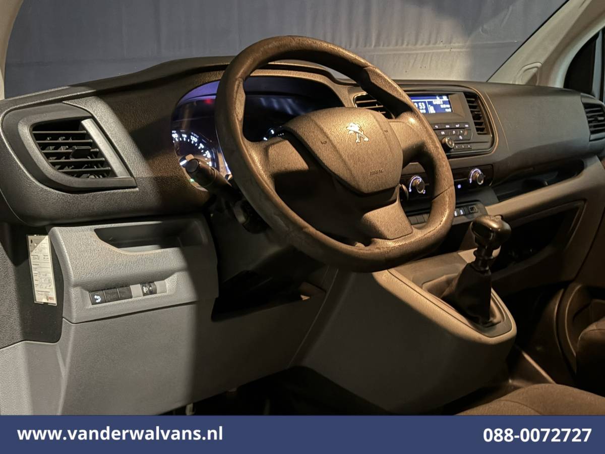 Peugeot Expert Peugeot Expert 2.0 BlueHDI 123pk L3H1 Dubbele Cabine Euro6 Airco | 5-Zits | 2500kg Trekhaak Cruisecontrol, Parkeersensoren