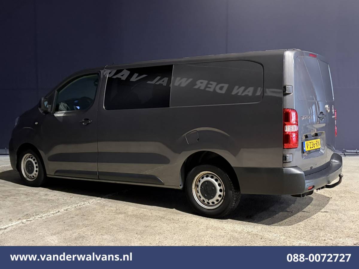 Peugeot Expert Peugeot Expert 2.0 BlueHDI 123pk L3H1 Dubbele Cabine Euro6 Airco | 5-Zits | 2500kg Trekhaak Cruisecontrol, Parkeersensoren