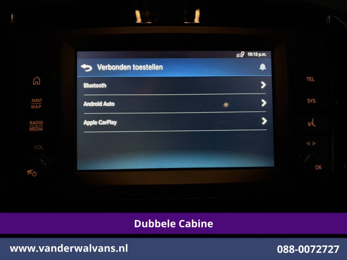 Mercedes-Benz Vito Mercedes-Benz Vito 116 CDI 164pk L2H1 Dubbele cabine Automaat Euro6 Airco | 5-Zits | Camera | 2x Zijdeur | LED | Apple Carplay 2500kg Trekhaak, Cruisecontrol, Android Auto, Lederen Bekleding, Parkeersensoren