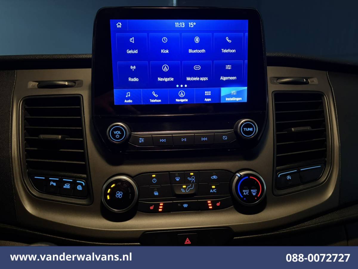 Ford Transit Custom Ford Transit Custom 2.0 TDCI L2H1 Euro6 Airco | Camera | Navigatie | LED | Apple Carplay | Bijrijdersbank Cruisecontrol, Stoelverwarming, Verwarmde Voorruit, Parkeersensoren, 2670kg laadvermogen