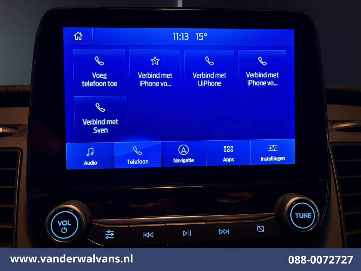 Ford Transit Custom Ford Transit Custom 2.0 TDCI L2H1 Euro6 Airco | Camera | Navigatie | LED | Apple Carplay | Bijrijdersbank Cruisecontrol, Stoelverwarming, Verwarmde Voorruit, Parkeersensoren, 2670kg laadvermogen