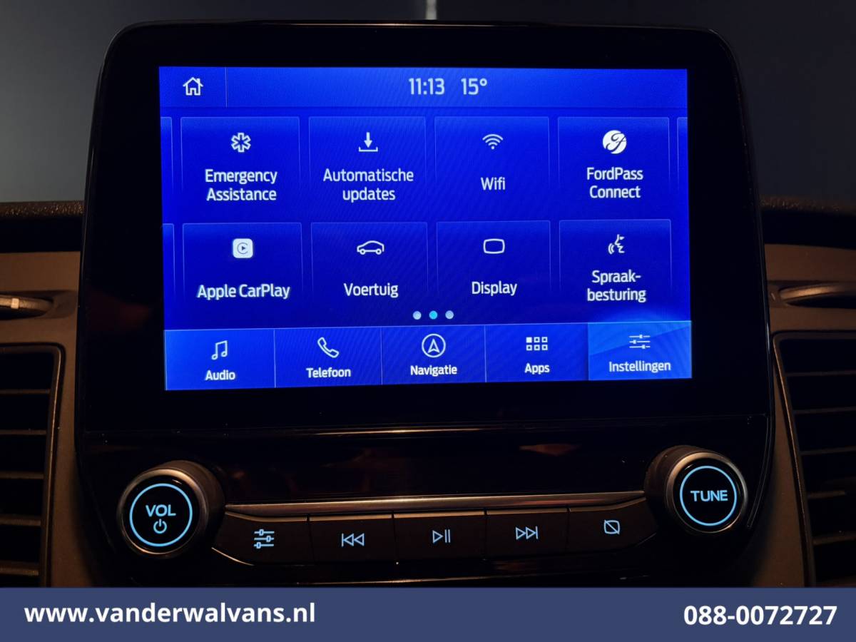 Ford Transit Custom Ford Transit Custom 2.0 TDCI L2H1 Euro6 Airco | Camera | Navigatie | LED | Apple Carplay | Bijrijdersbank Cruisecontrol, Stoelverwarming, Verwarmde Voorruit, Parkeersensoren, 2670kg laadvermogen