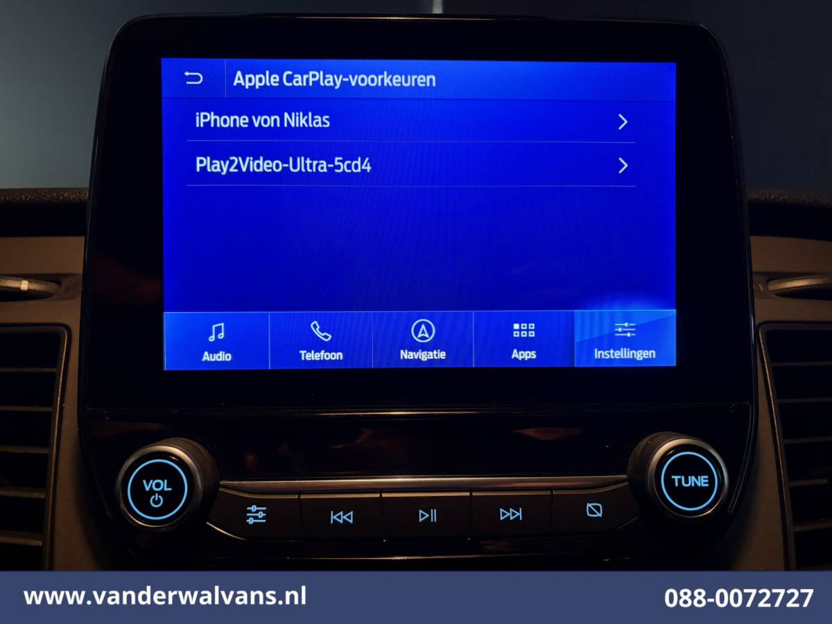 Ford Transit Custom Ford Transit Custom 2.0 TDCI L2H1 Euro6 Airco | Camera | Navigatie | LED | Apple Carplay | Bijrijdersbank Cruisecontrol, Stoelverwarming, Verwarmde Voorruit, Parkeersensoren, 2670kg laadvermogen