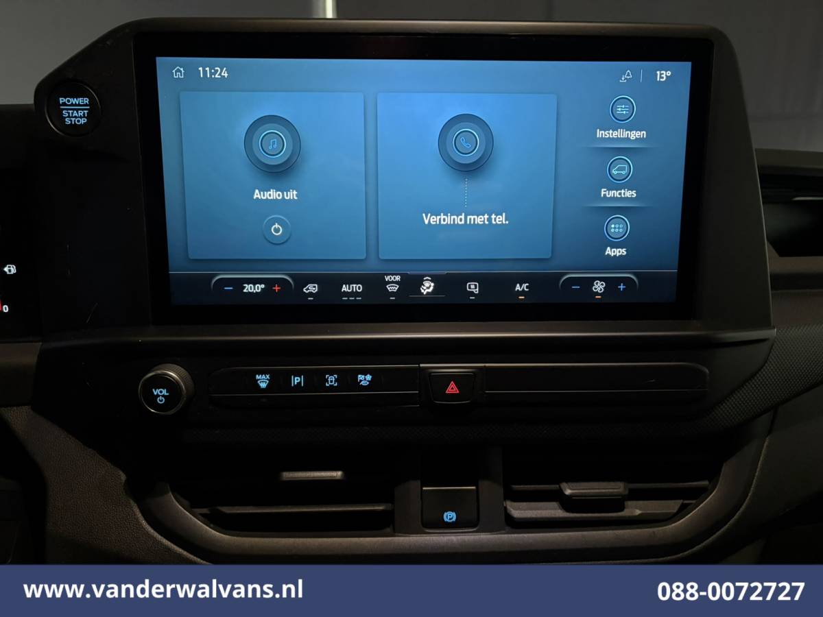 Ford Transit Custom Ford Transit Custom 2.0 TDCI 136pk L2H1 Euro6 Airco | Camera | LED | Apple Carplay, Android Auto Cruisecontrol, Verwarmde Voorruit, Parkeersensoren, Bijrijdersbank, 2740kg laadvermogen