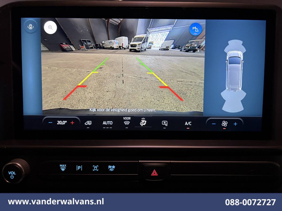 Ford Transit Custom Ford Transit Custom 2.0 TDCI 136pk L2H1 Euro6 Airco | Camera | LED | Apple Carplay, Android Auto Cruisecontrol, Verwarmde Voorruit, Parkeersensoren, Bijrijdersbank, 2740kg laadvermogen