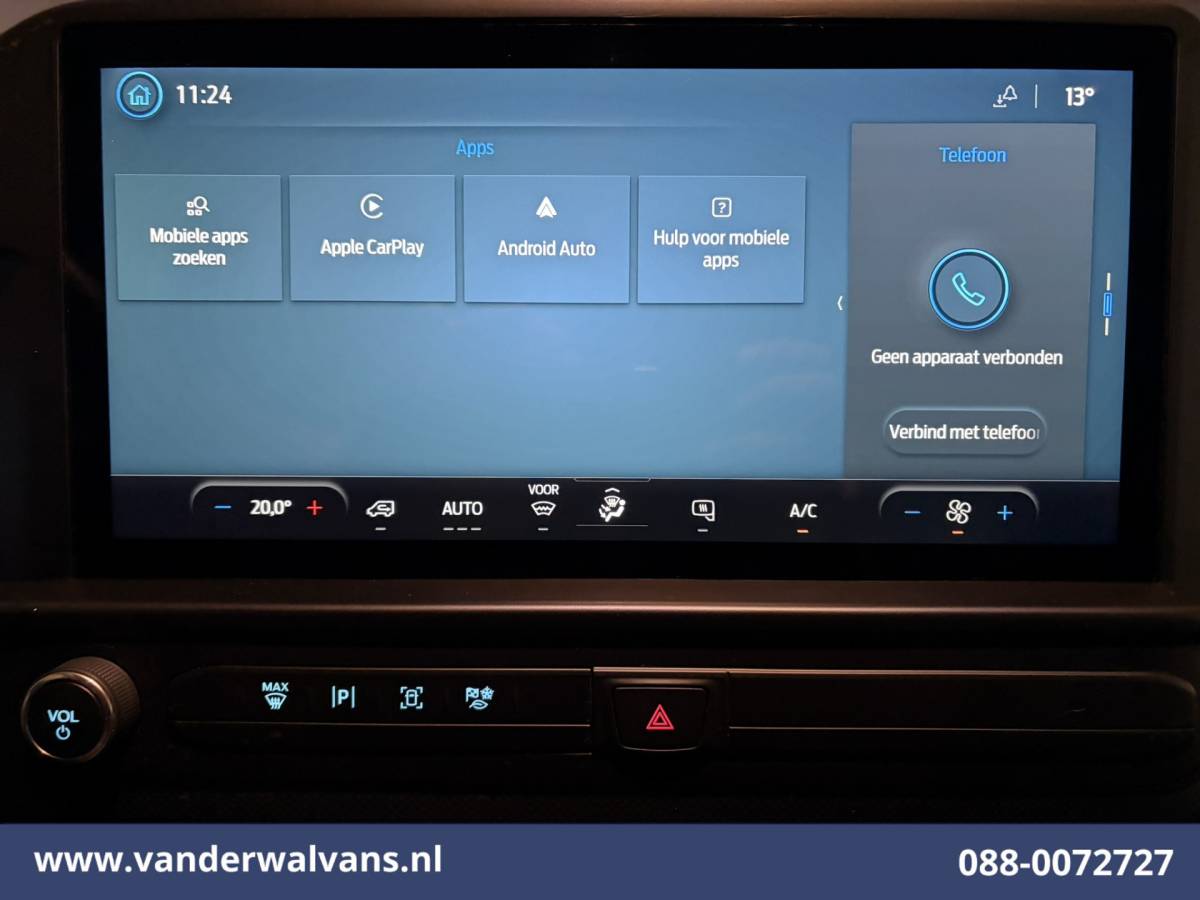 Ford Transit Custom Ford Transit Custom 2.0 TDCI 136pk L2H1 Euro6 Airco | Camera | LED | Apple Carplay, Android Auto Cruisecontrol, Verwarmde Voorruit, Parkeersensoren, Bijrijdersbank, 2740kg laadvermogen