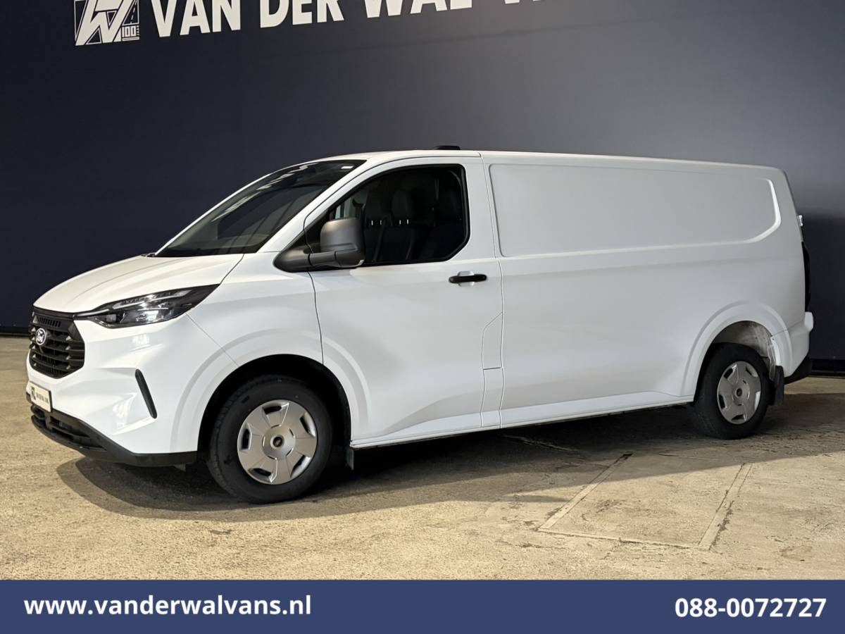 Ford Transit Custom Ford Transit Custom 2.0 TDCI 136pk L2H1 Euro6 Airco | Camera | LED | Apple Carplay, Android Auto Cruisecontrol, Verwarmde Voorruit, Parkeersensoren, Bijrijdersbank, 2740kg laadvermogen
