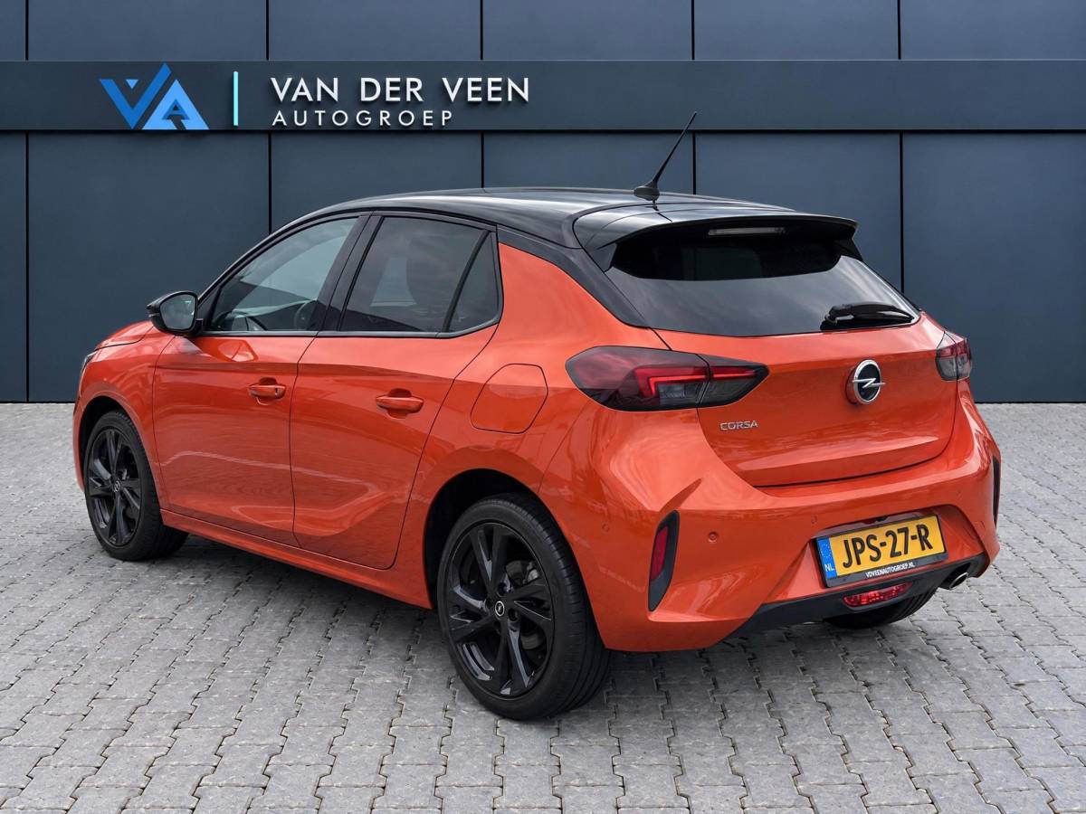 Opel Corsa Opel Corsa 1.2 GS Line | Incl. 12 maanden garantie | Cruise control | Stoel/stuurverwarming | Parkeercamera | Apple carplay/Android auto | Parkeersensoren | 100% onderhouden |