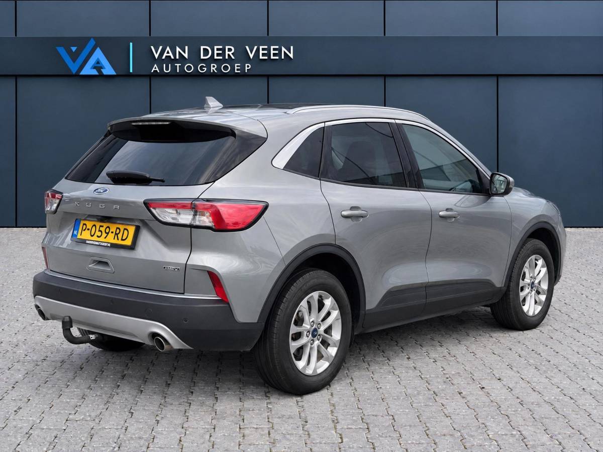 Ford Kuga Ford Kuga 2.5 PHEV Titanium X | Incl. 12 maanden garantie | Cruise control | SOH 88% | Trekhaak | Climate control | Stoelverwarming voor + achter | Stuurverwarming | Parkeercamera | Apple carplay/Android auto |