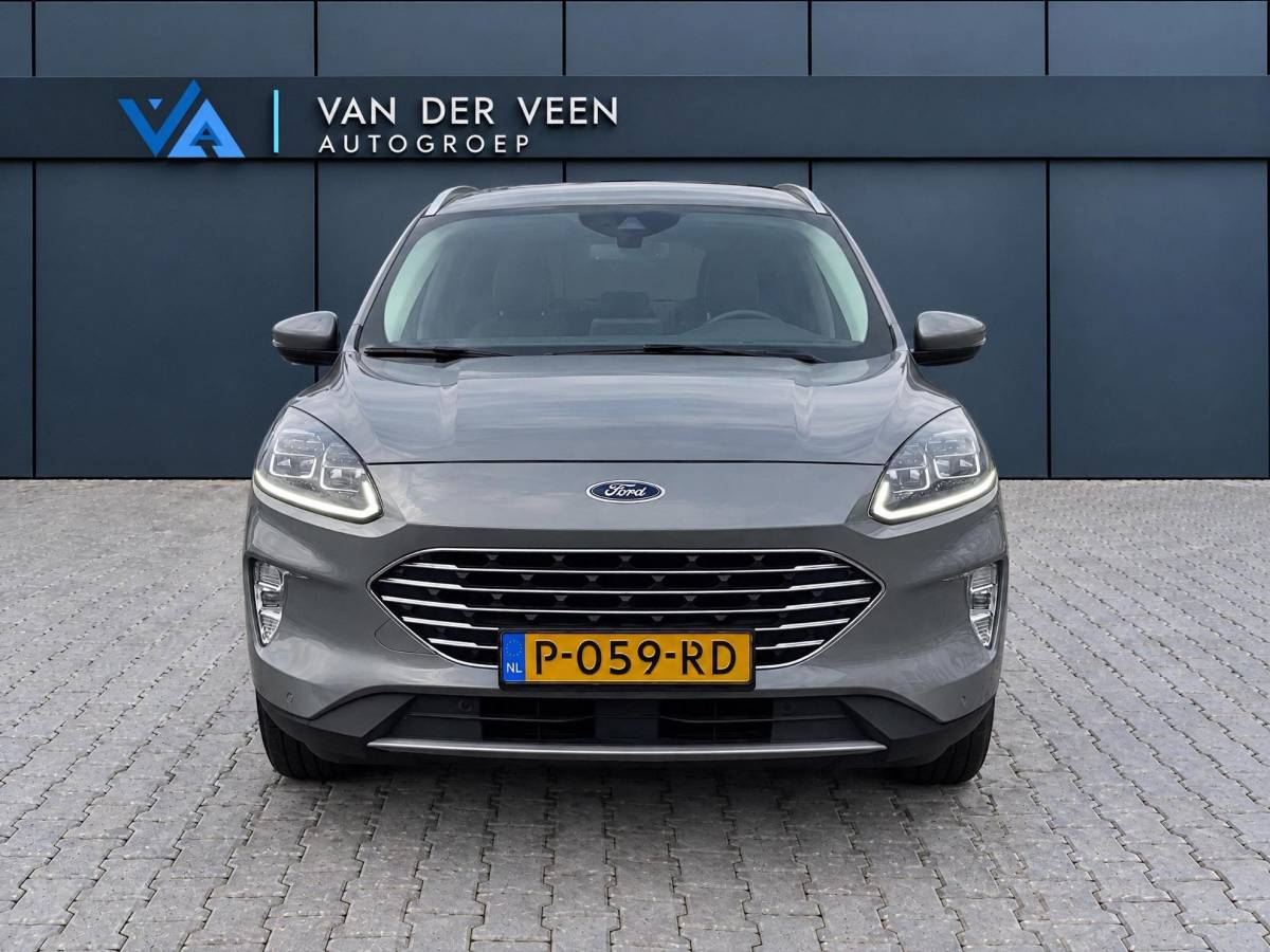 Ford Kuga Ford Kuga 2.5 PHEV Titanium X | Incl. 12 maanden garantie | Cruise control | SOH 88% | Trekhaak | Climate control | Stoelverwarming voor + achter | Stuurverwarming | Parkeercamera | Apple carplay/Android auto |