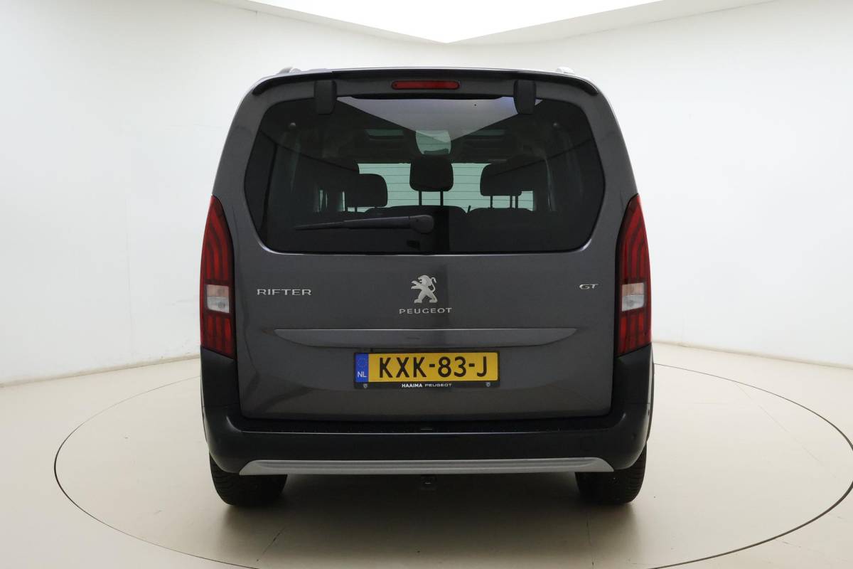Peugeot Rifter Peugeot Rifter 1.2 Puretech 130pk Automaat GT | Navigatie | Trekhaak | Panoramadak | Achteruitrijcamera | Climate control | Dakrails | Stoelverwarming | Lichtmetalen velgen