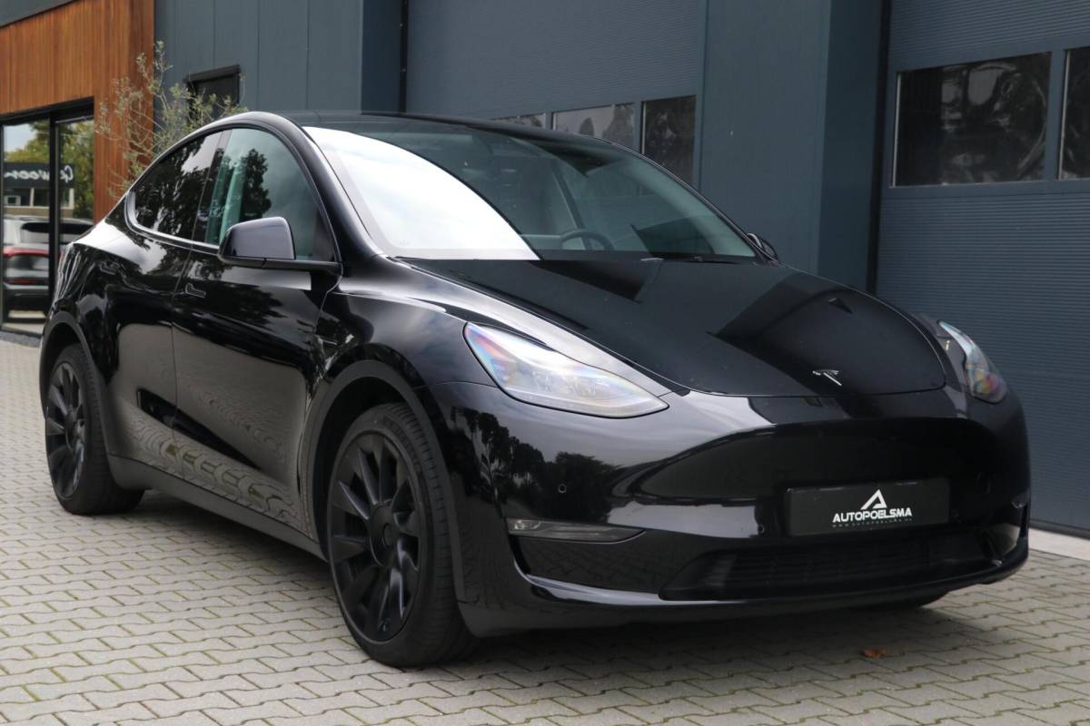 Tesla Model Y Tesla Model Y Long Range AWD 75 kWh 351PK Panodak 360View Premium 20’Inch DualMotor Stoelverwarming Voor/Achter 47000KM BJ2021