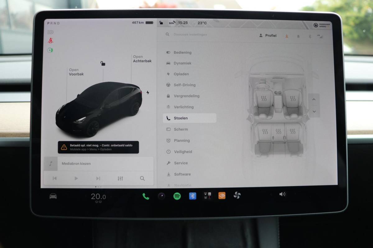 Tesla Model Y Tesla Model Y Long Range AWD 75 kWh 351PK Panodak 360View Premium 20’Inch DualMotor Stoelverwarming Voor/Achter 47000KM BJ2021
