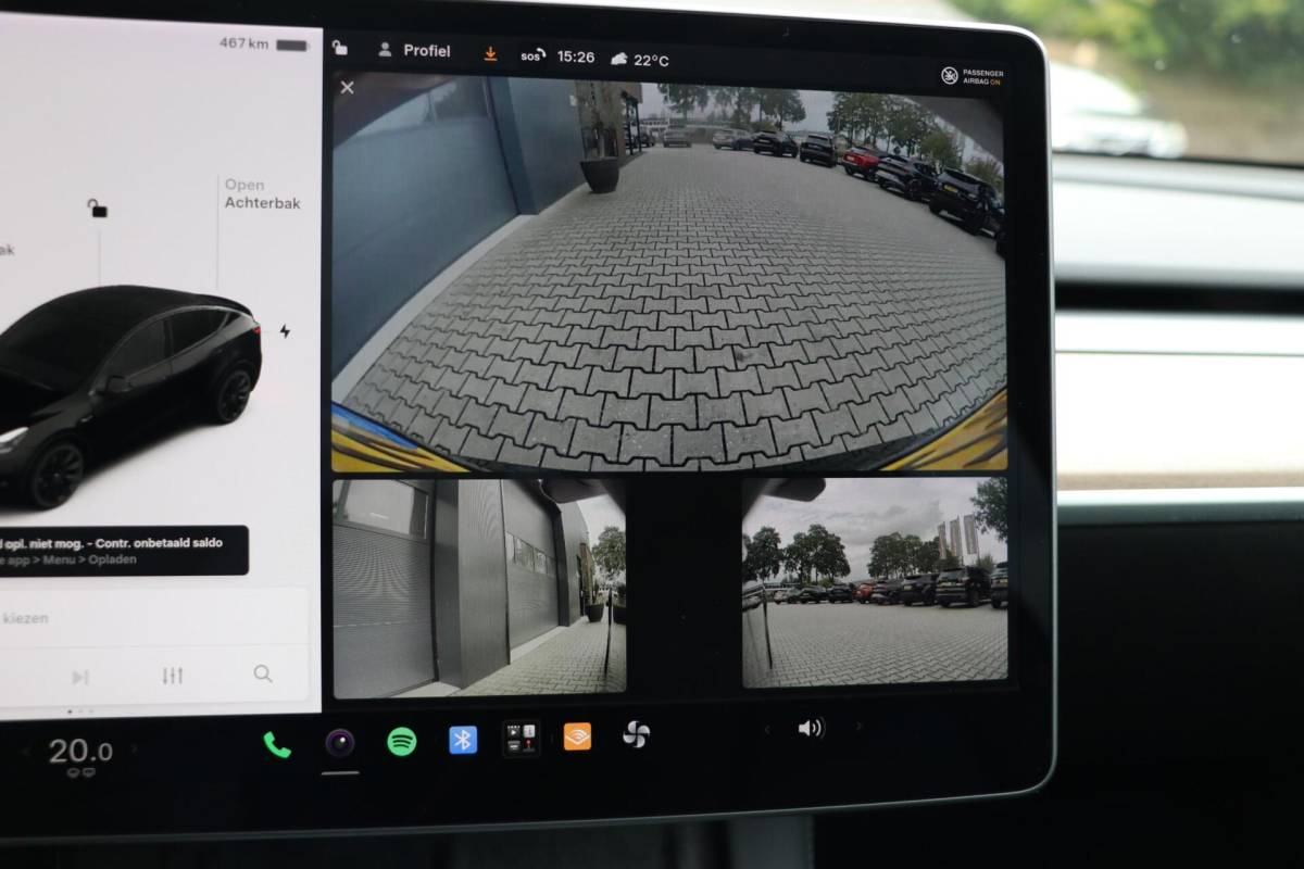 Tesla Model Y Tesla Model Y Long Range AWD 75 kWh 351PK Panodak 360View Premium 20’Inch DualMotor Stoelverwarming Voor/Achter 47000KM BJ2021