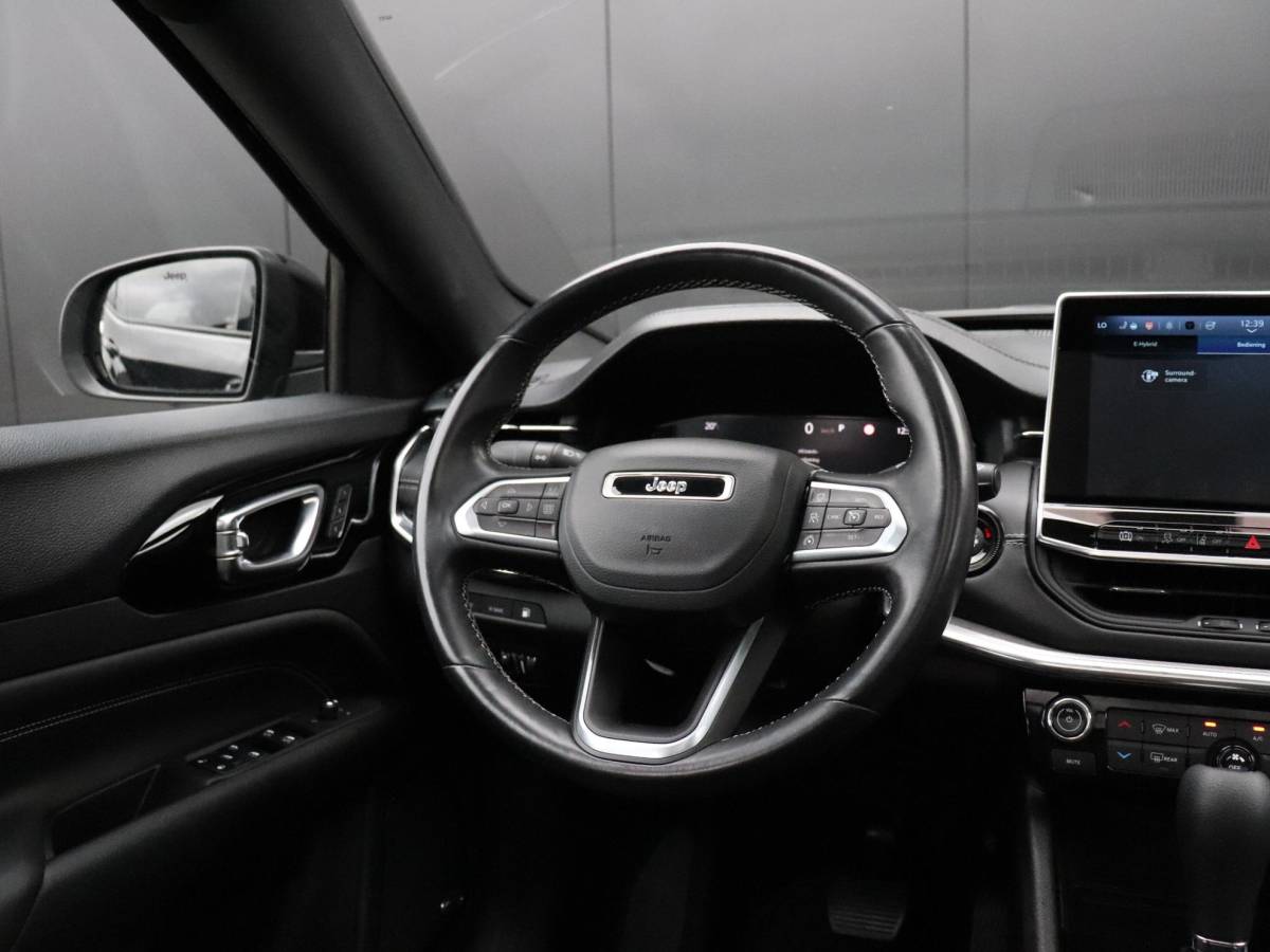 Jeep Compass Jeep Compass 4xe 240 Plug-in Hybrid Electric S | SOH 82,4% | LEDER | MEMORY | PANO-DAK | ALPINE SOUND | 360° CAMERA | STOELVERK. | CRUISE | NAVI | STOEL/STUURVERW. |SOH 82,4%|