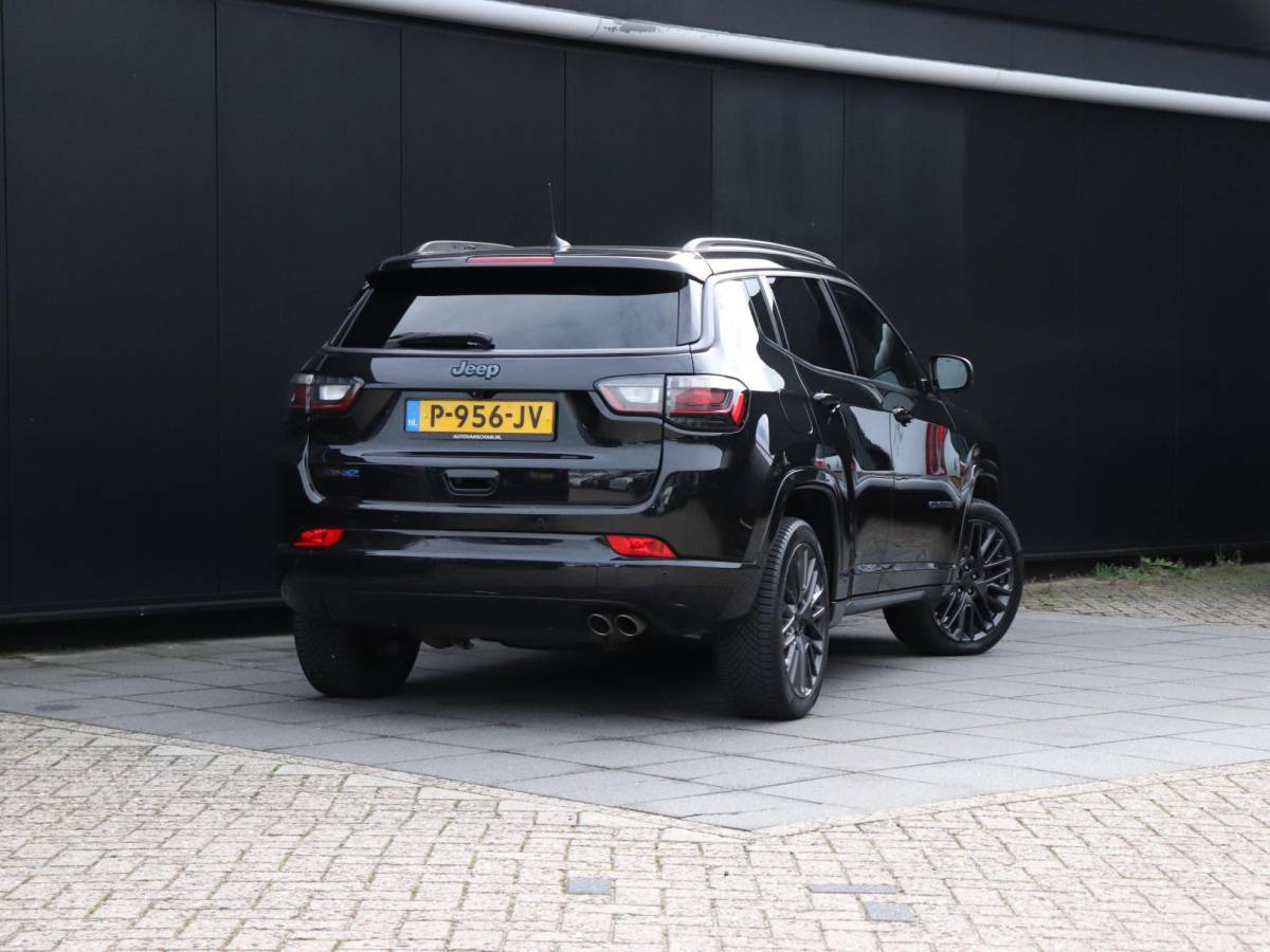 Jeep Compass Jeep Compass 4xe 240 Plug-in Hybrid Electric S | SOH 82,4% | LEDER | MEMORY | PANO-DAK | ALPINE SOUND | 360° CAMERA | STOELVERK. | CRUISE | NAVI | STOEL/STUURVERW. |SOH 82,4%|