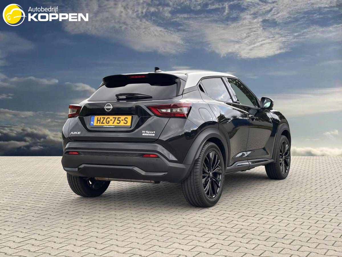 Nissan Juke Nissan Juke 1.6 Hybrid N-Sport | 360° Camera | Adaptive Cruise Control | Apple Carplay | Stuurwiel Verwarmd