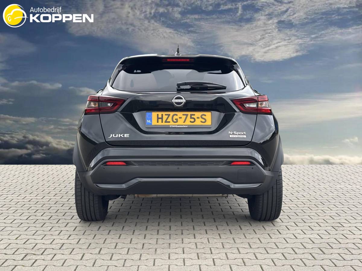 Nissan Juke Nissan Juke 1.6 Hybrid N-Sport | 360° Camera | Adaptive Cruise Control | Apple Carplay | Stuurwiel Verwarmd