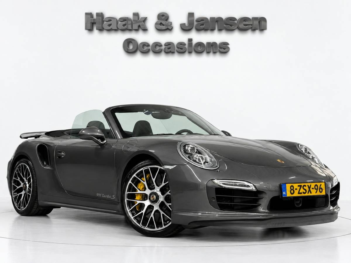 Porsche 911 Porsche 911 Cabrio 3.8 Turbo S Chrono Carplay Keramisch