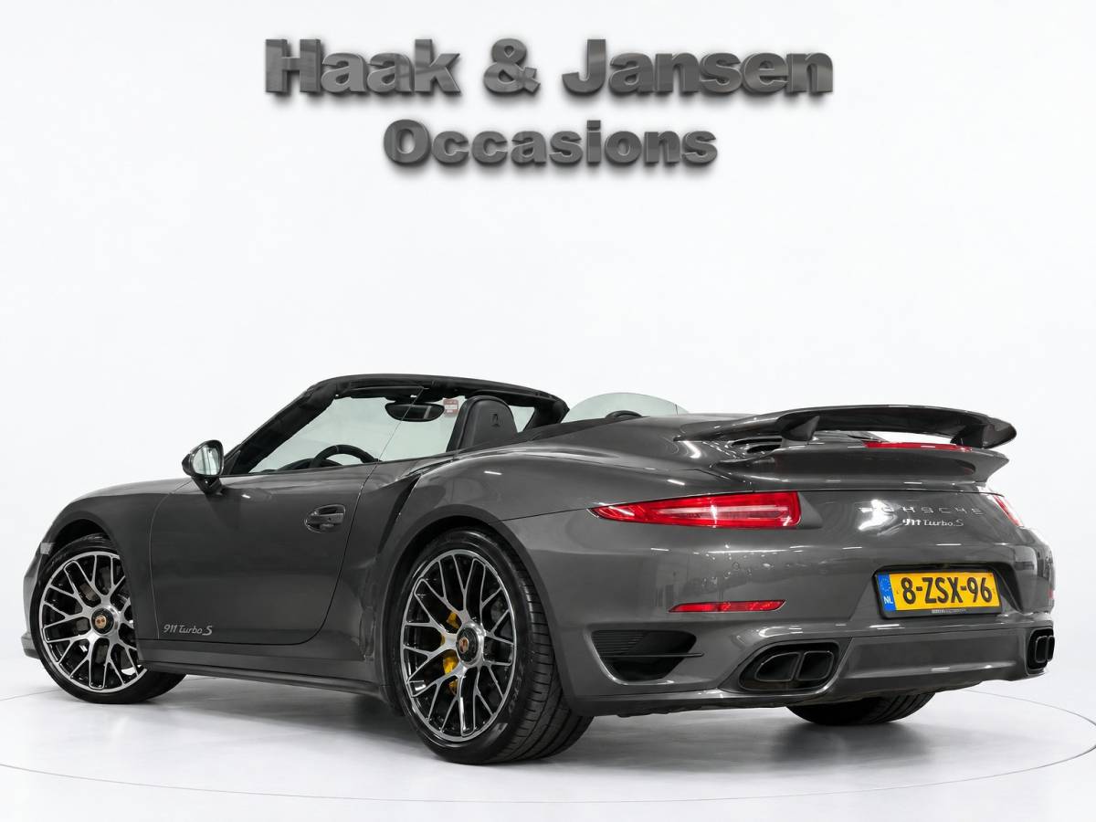 Porsche 911 Porsche 911 Cabrio 3.8 Turbo S Chrono Carplay Keramisch