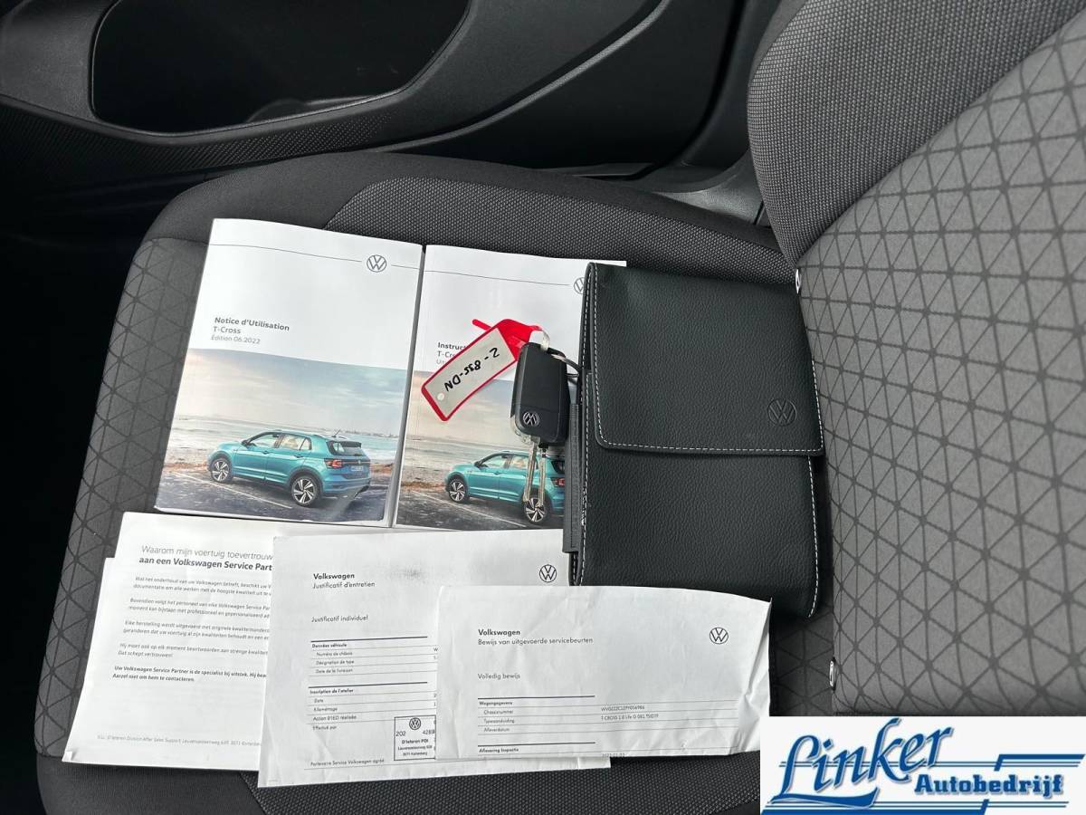 Volkswagen T-Cross Volkswagen T-Cross 1.0 TSI Life| Airco| Automaat| Carplay|