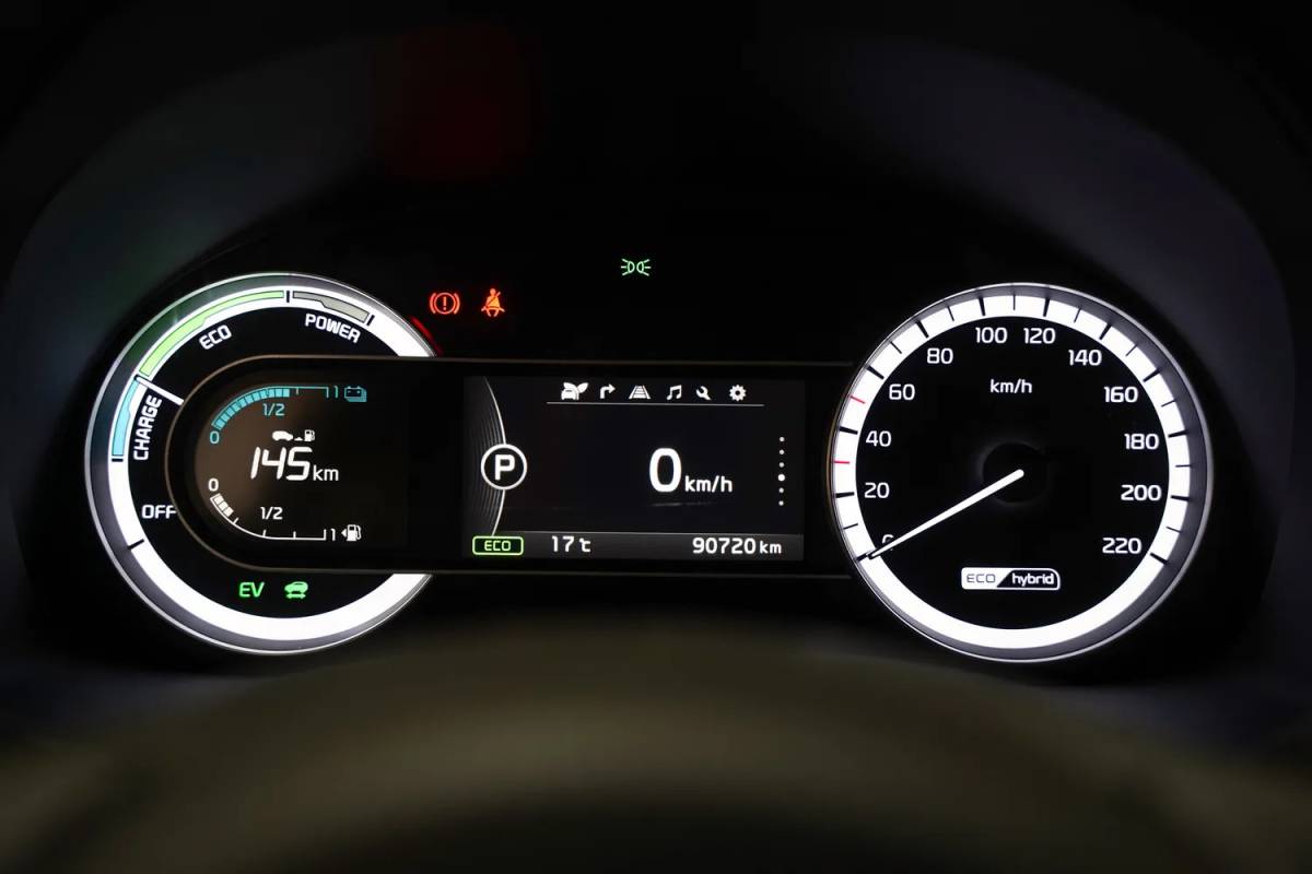 Kia Niro Kia Niro 1.6 GDi Hybrid DynamicLine [ Leder Navi Apple/Android Trekhaak Camera ]