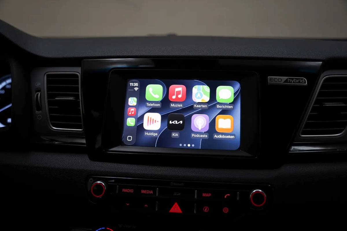 Kia Niro Kia Niro 1.6 GDi Hybrid DynamicLine [ Leder Navi Apple/Android Trekhaak Camera ]