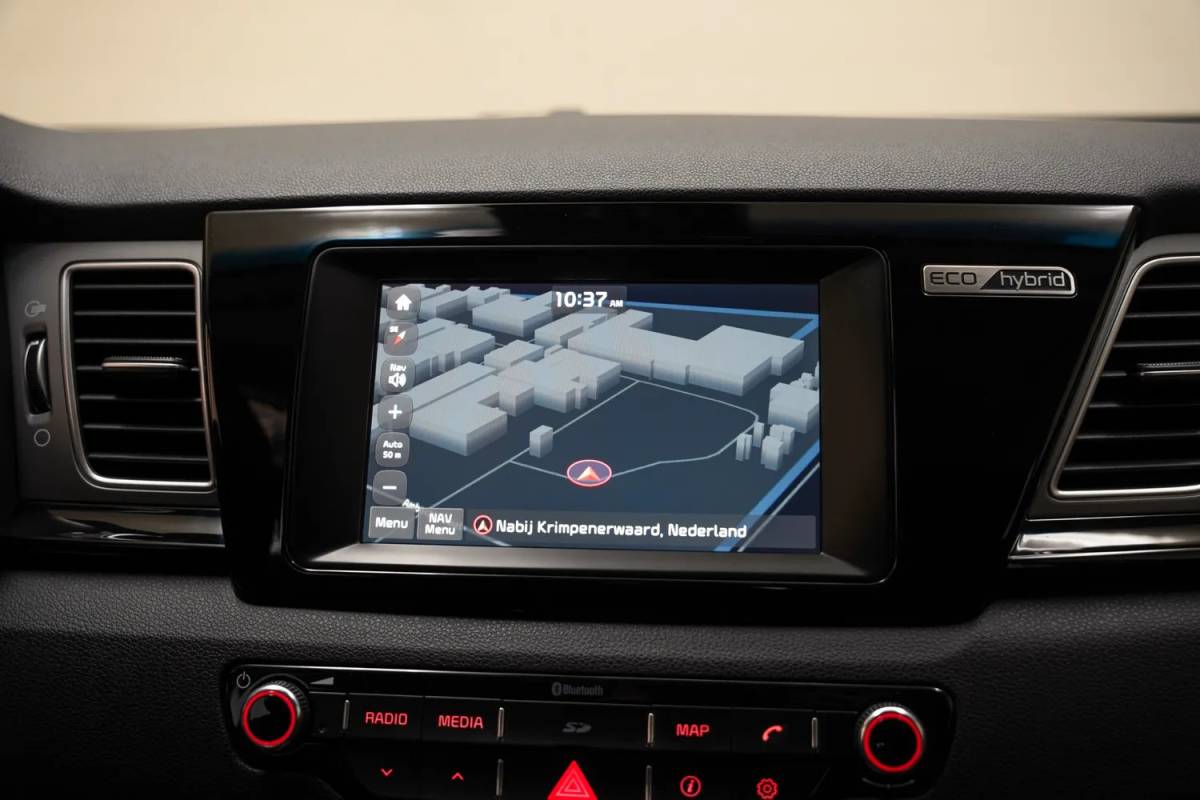 Kia Niro Kia Niro 1.6 GDi Hybrid DynamicLine [ Leder Navi Apple/Android Trekhaak Camera ]