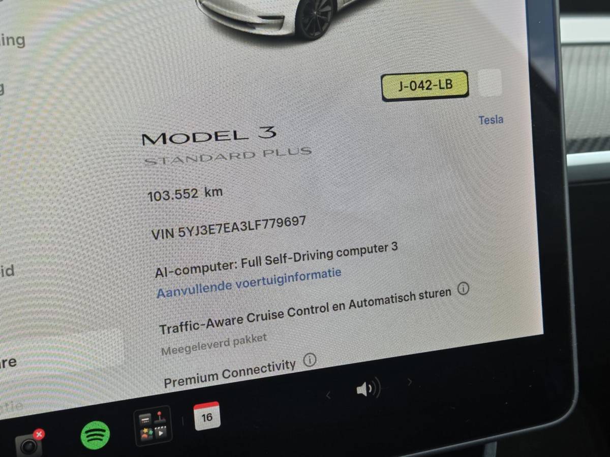 Tesla Model 3 Tesla Model 3 Standard Plus SOH 86,1% | Zeer netjes