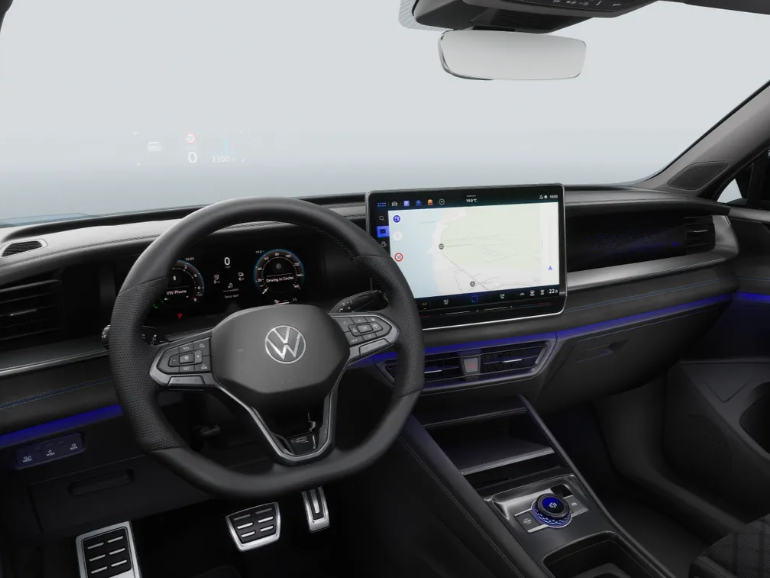 Volkswagen Tayron Volkswagen Tayron R-Line Edition 1.5 eHybrid 204 PK 6 versn. DSG · Black Style Pakket · Trekhaak inklapbaar, met elektrische ontgrendeling, incl. aanhangermanoeuvreerhulp Trailer Assist · Prijs is inclusief inruilpremie ·