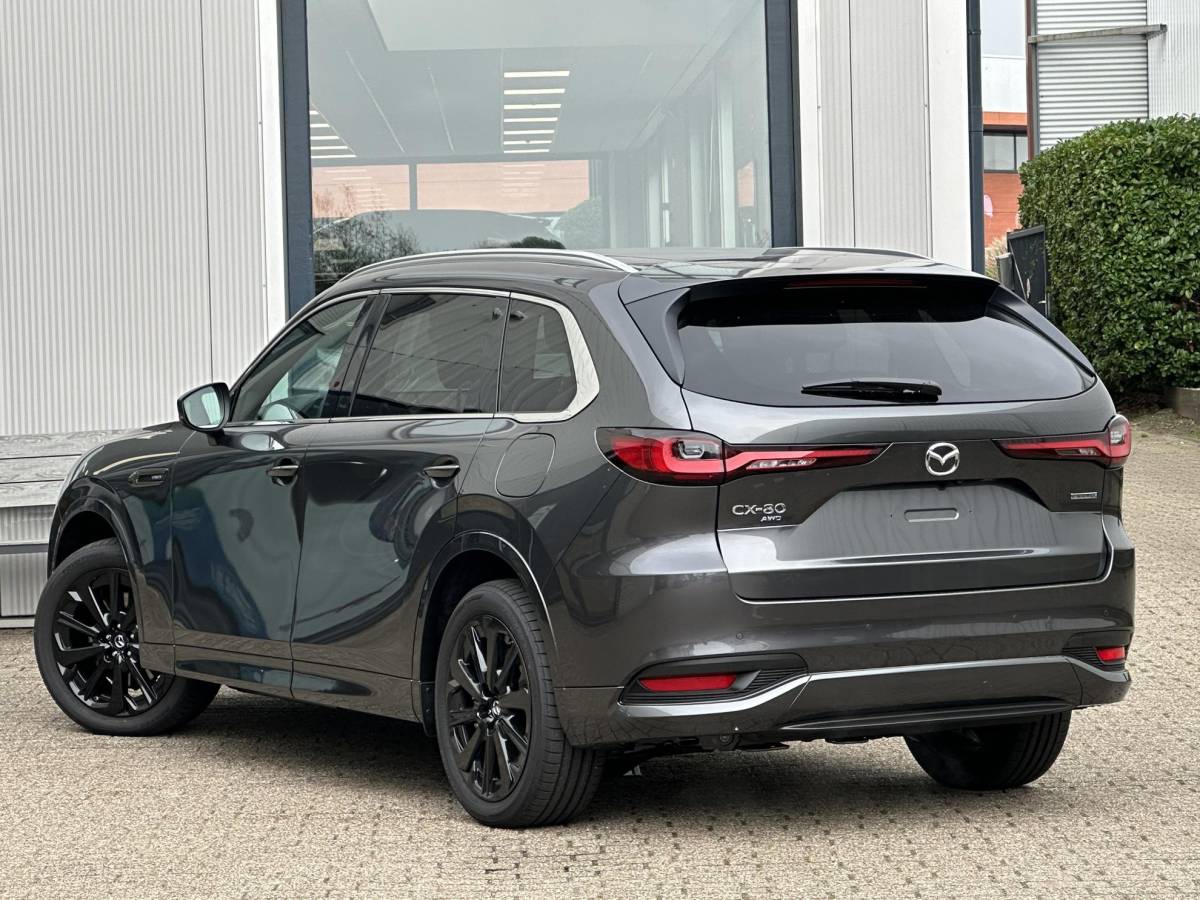 Mazda CX-80 Mazda CX-80 2.5 e-SkyActiv PHEV Exclusive-Line Business Ed. | Carplay/Panodak/360° Camera/Leder/Stoelverw./Adapt.Cruise