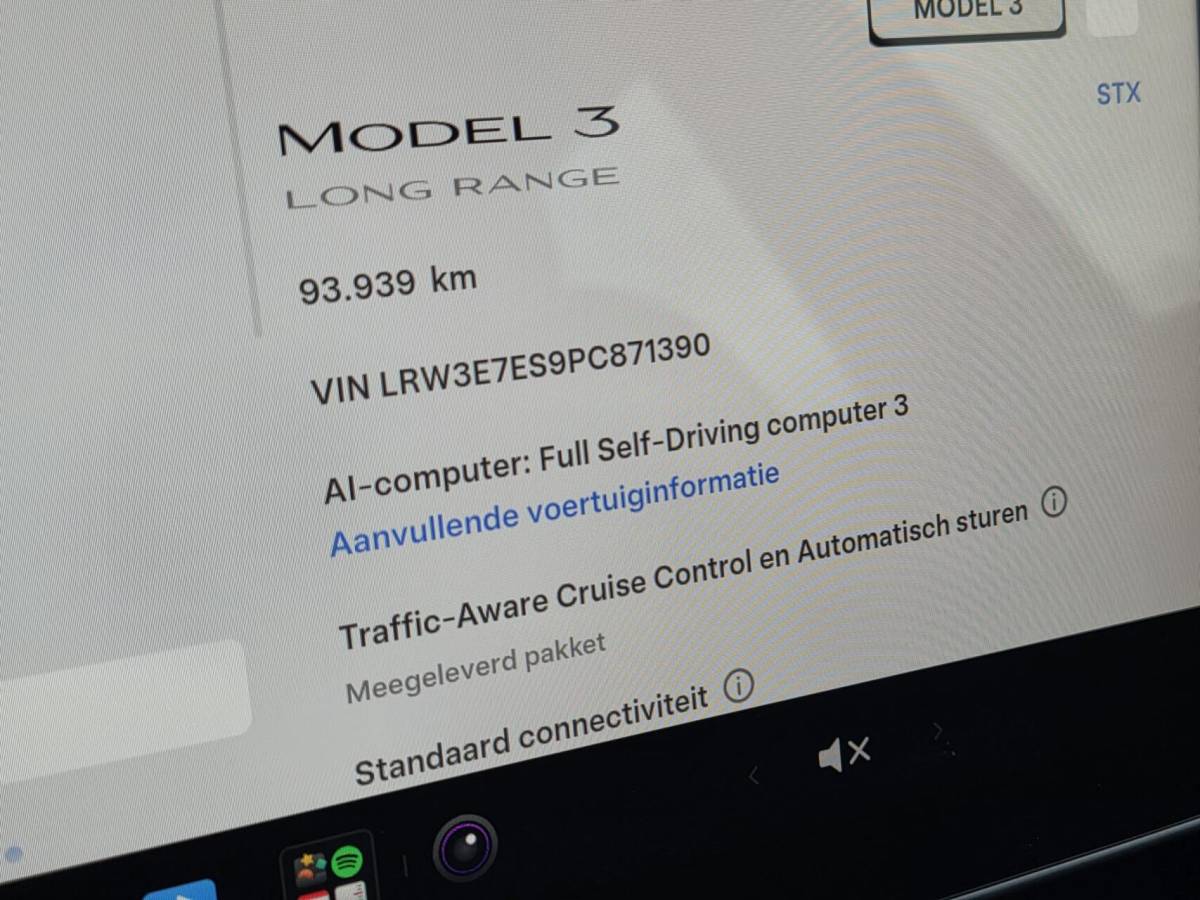 Tesla Model 3 Tesla Model 3 Long Range RWD 75kWh SOH 92,9%