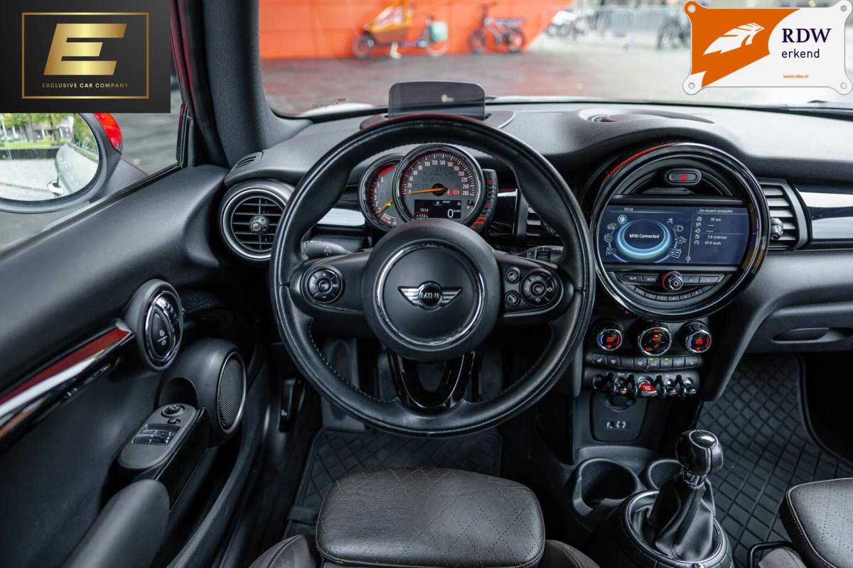 MINI 3-Deurs Mini 3-Deurs 2.0 Cooper S | Stoelverwarming | Leder | HUD