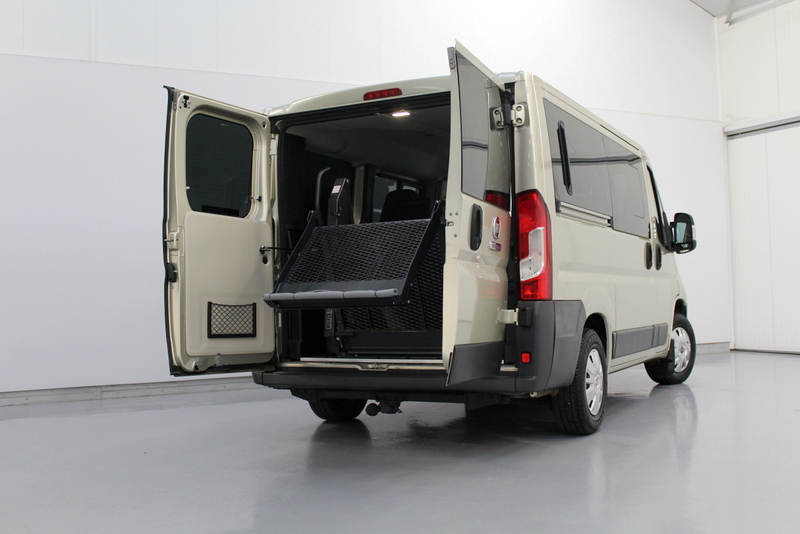 Fiat Ducato Fiat Ducato 30 2.3 MultiJet L1H1, 131PK, ROLSTOELBUS MET LIFT | RIJKLAAR | AUTOMAAT |  EURO 6 | 105.215 KM