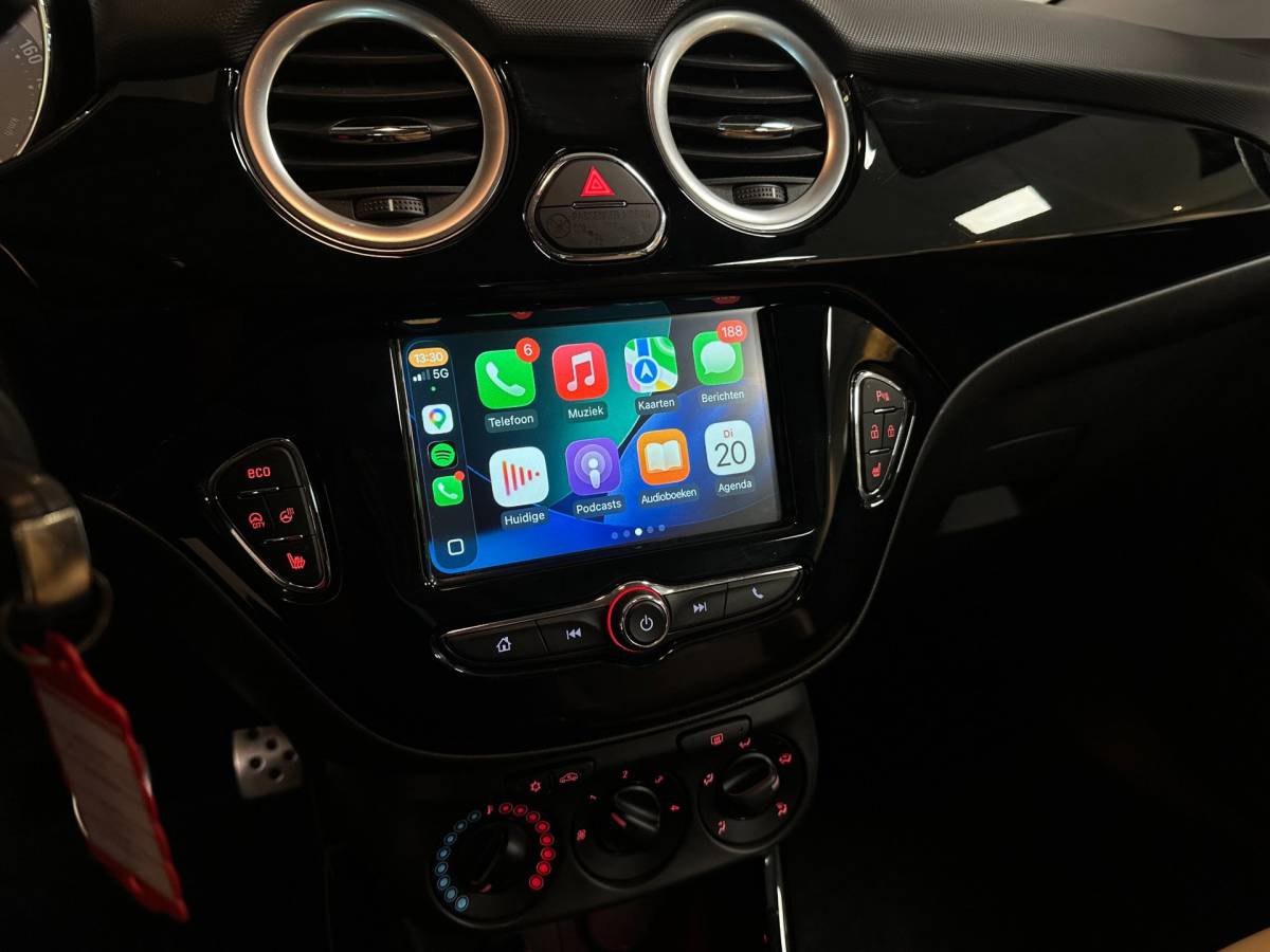 Opel ADAM Opel ADAM 1.0 Turbo Unlimited *Carplay* Stoel/Stuurverw.|Cruise|Half-Leder|PDC|NAP|4 Nieuwe All-seasons|Isofix