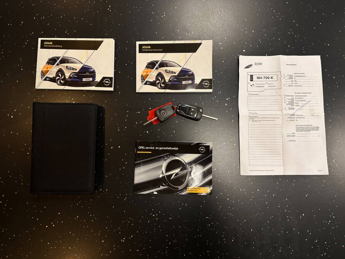 Opel ADAM Opel ADAM 1.0 Turbo Unlimited *Carplay* Stoel/Stuurverw.|Cruise|Half-Leder|PDC|NAP|4 Nieuwe All-seasons|Isofix