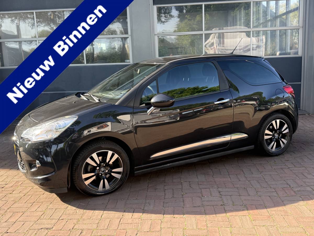 Citroën DS3 Citroën DS3 1.6 VTi So Chic Automaat,Cv,Pdc,Clima Km 121.099 Bj 2011 leuk beginners auto