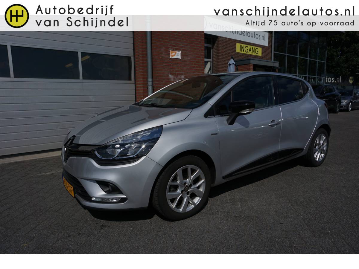 Renault Clio Renault Clio 0.9 TCe Limited 1e EIGENAAR – NAP – NL AUTO – APPLE CARPLAY / ANDROID – KEYLESS – PARKEERSENSOREN – LM VELGEN – PRIVACYGLAS – AIRCO – CRUISE CONTROL – BLUETOOTH – 4 ELEKTR RAMEN – DEALER ONDERHOUDEN